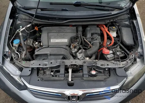 2012 Honda Civic Hybrid из США, поврежденный, VIN JHMFB4F29CS007217